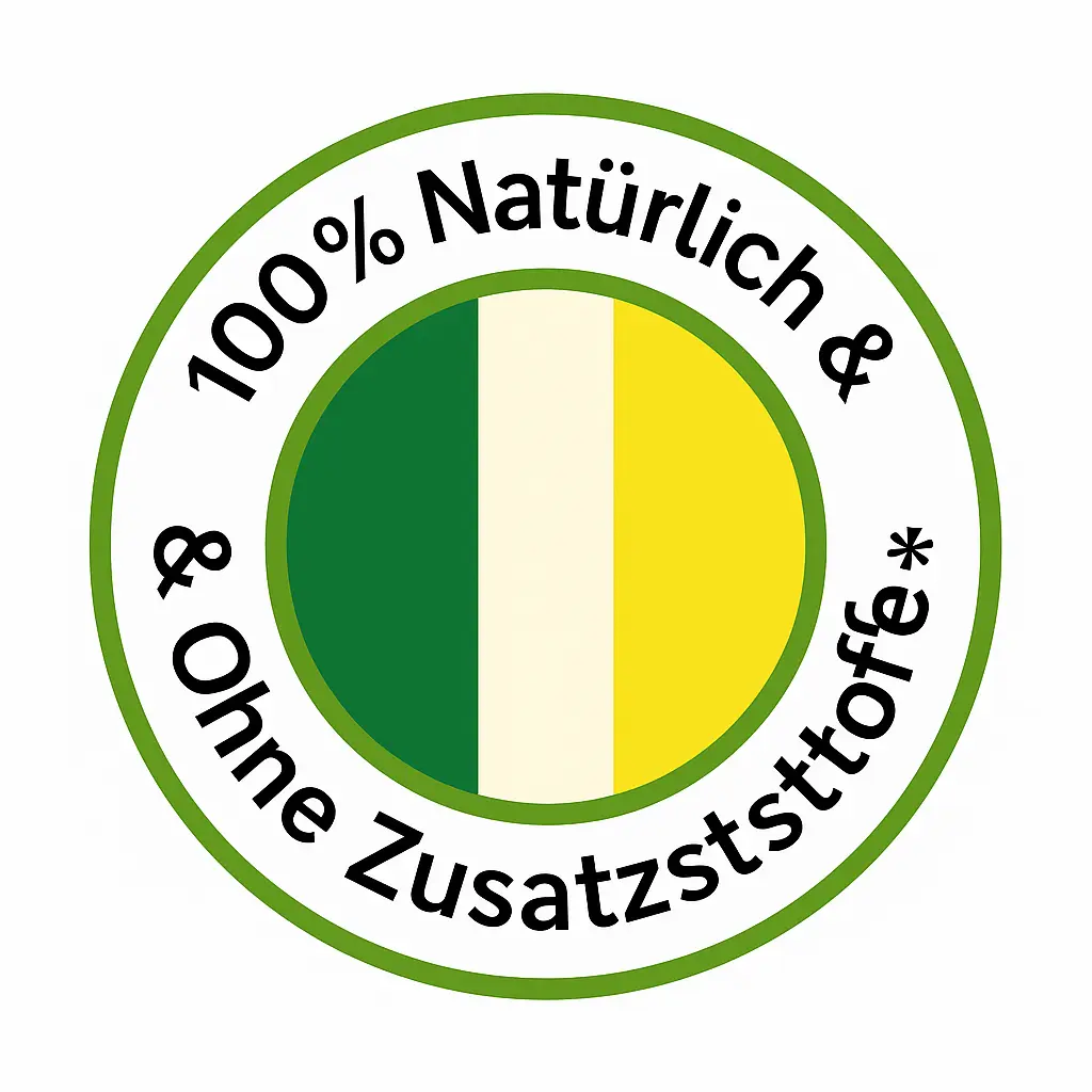100 % Natürlich & Ohne Zusatzstoffe